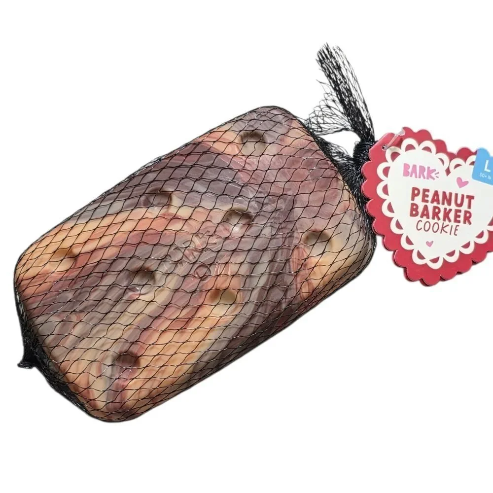Bark Peanut Barker Cookie And Slobsbury Steak Dog Toys
